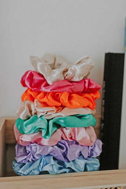 Papaya Scrunchie