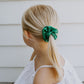 girls emerald scrunchie