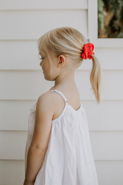 Sadie Baby Red Scrunchie