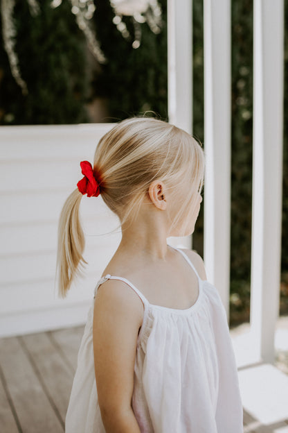 Sadie Baby Red Scrunchie