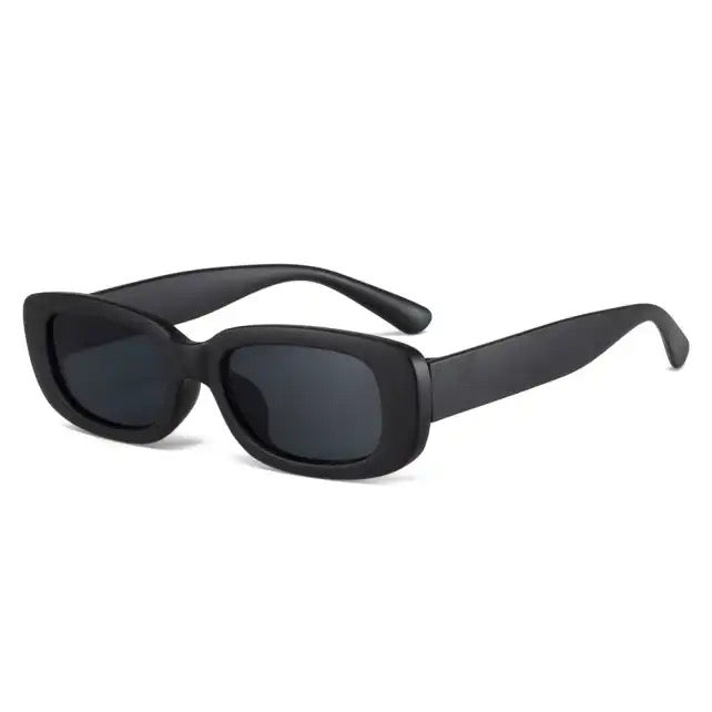 Black Rectangle Sunglasses