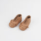 Soft sole leather baby girl boots