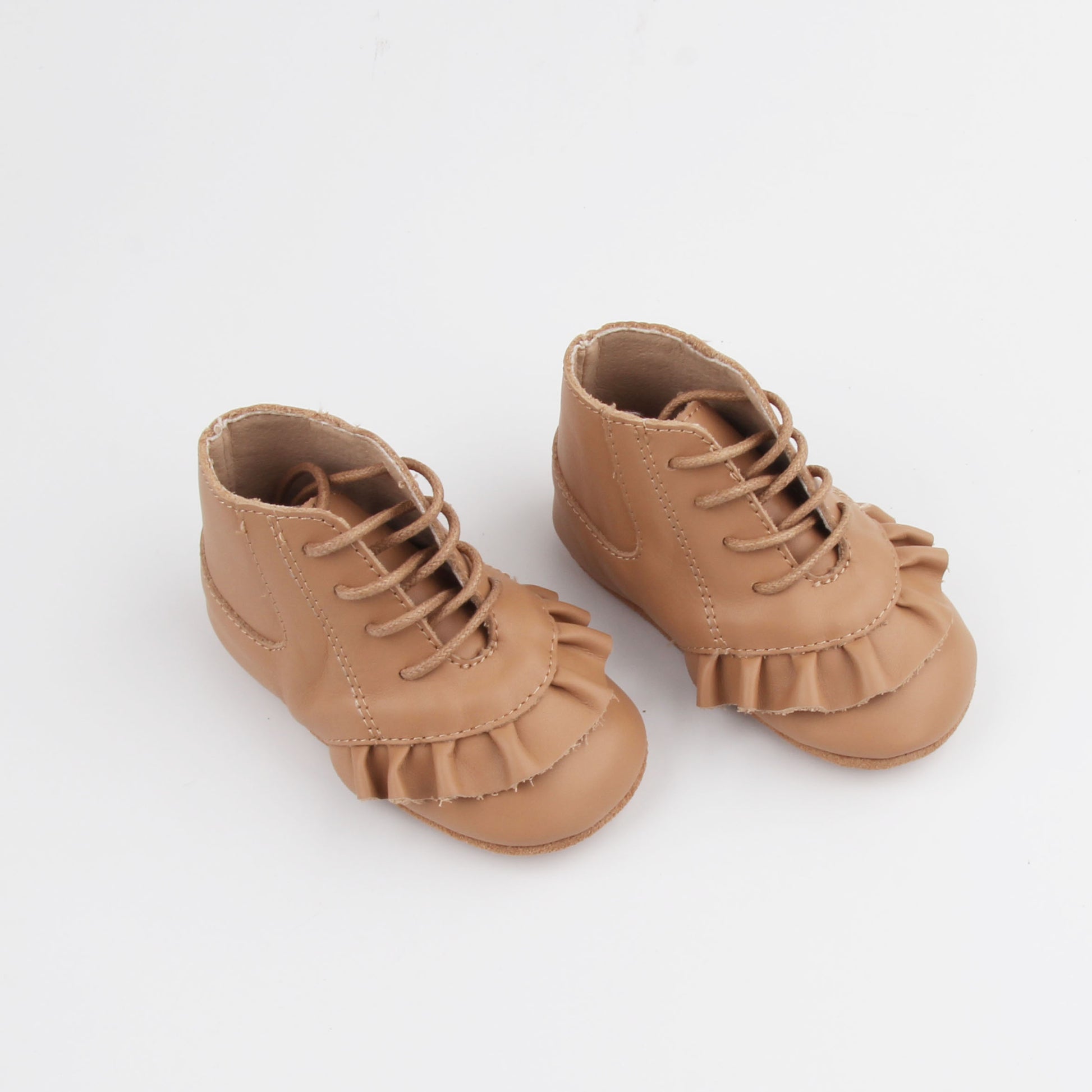 Baby, toddler & kids tan leather boots