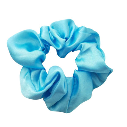 Blue kids scrunchie