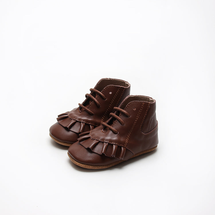 infant girl brown boots