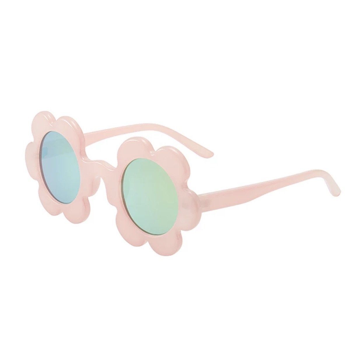 Sadie Baby Soft Pink Flower Sunglasses - Delicate pink sunglasses with floral accents