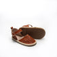 Toddler girl brown sandal