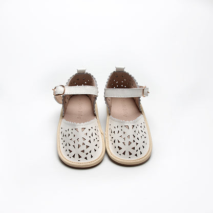 baby girl white sandal