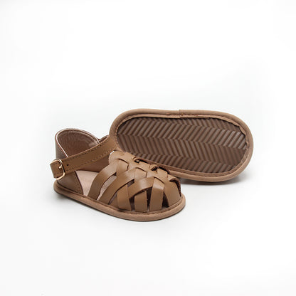 Girl leather sandal 