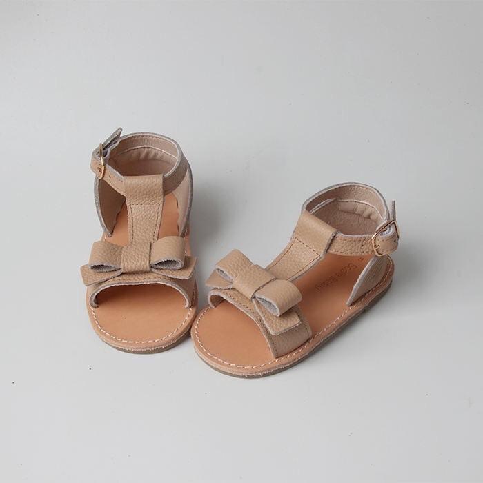 Toddler leather sandals