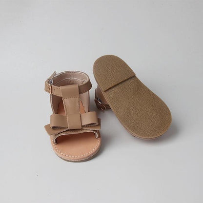 Tan leather sandals