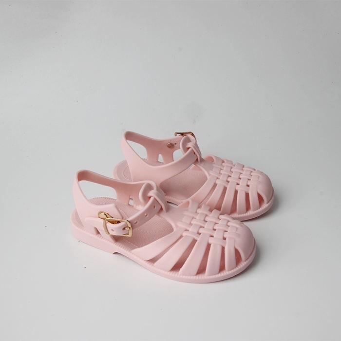 Toddler jelly sandal Pink jelly sandal Sadie Baby