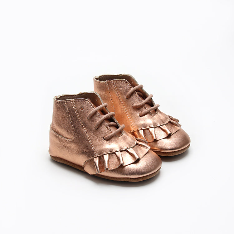 Baby sale gold shoes