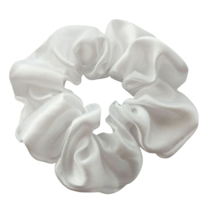 White Kids Scrunchie