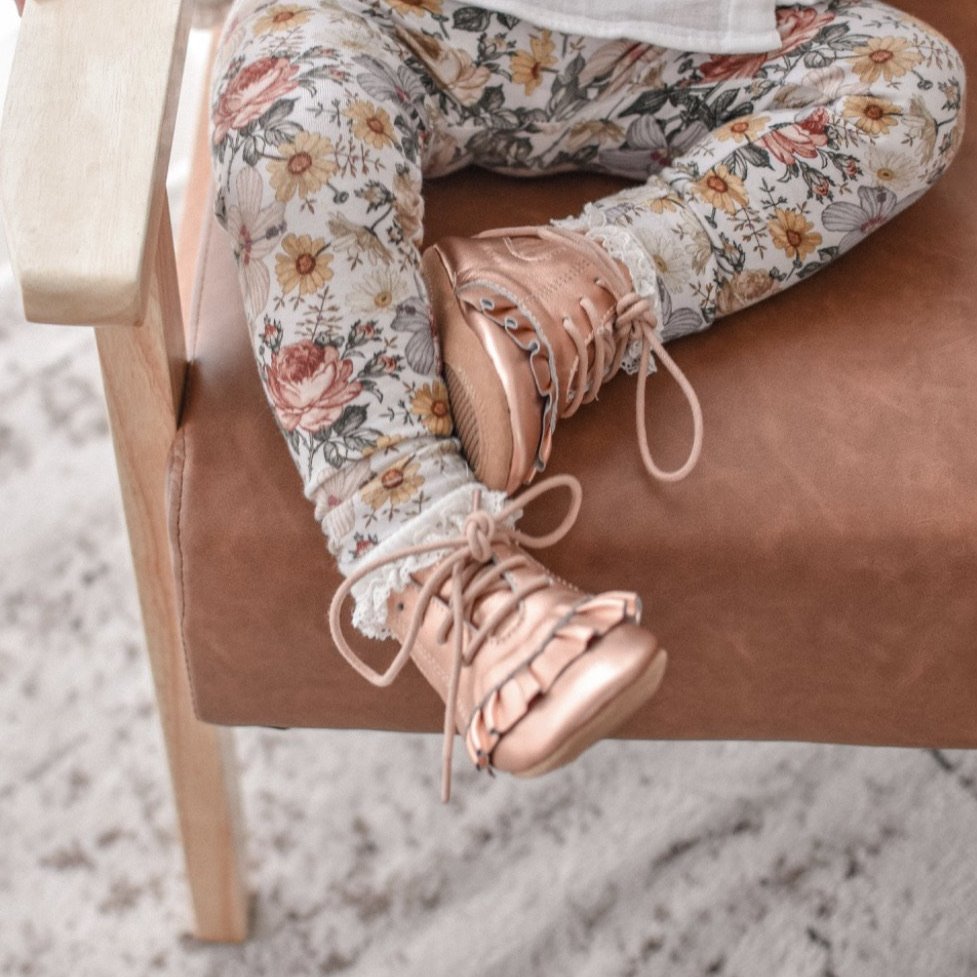 Rose gold store shoes for toddlers