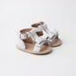 White toddler sandal