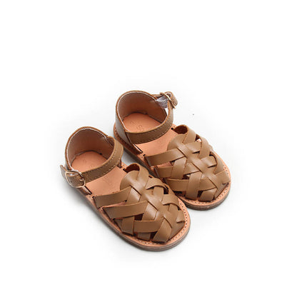 kids tan sandals