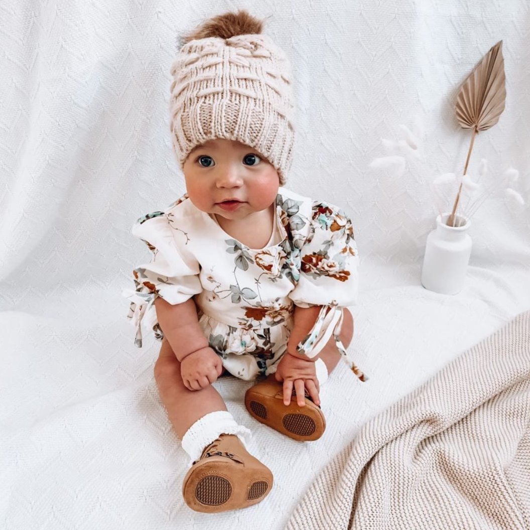 Baby girl tan boots online