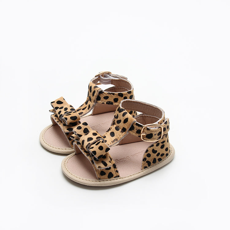 Girls on sale cheetah sandals