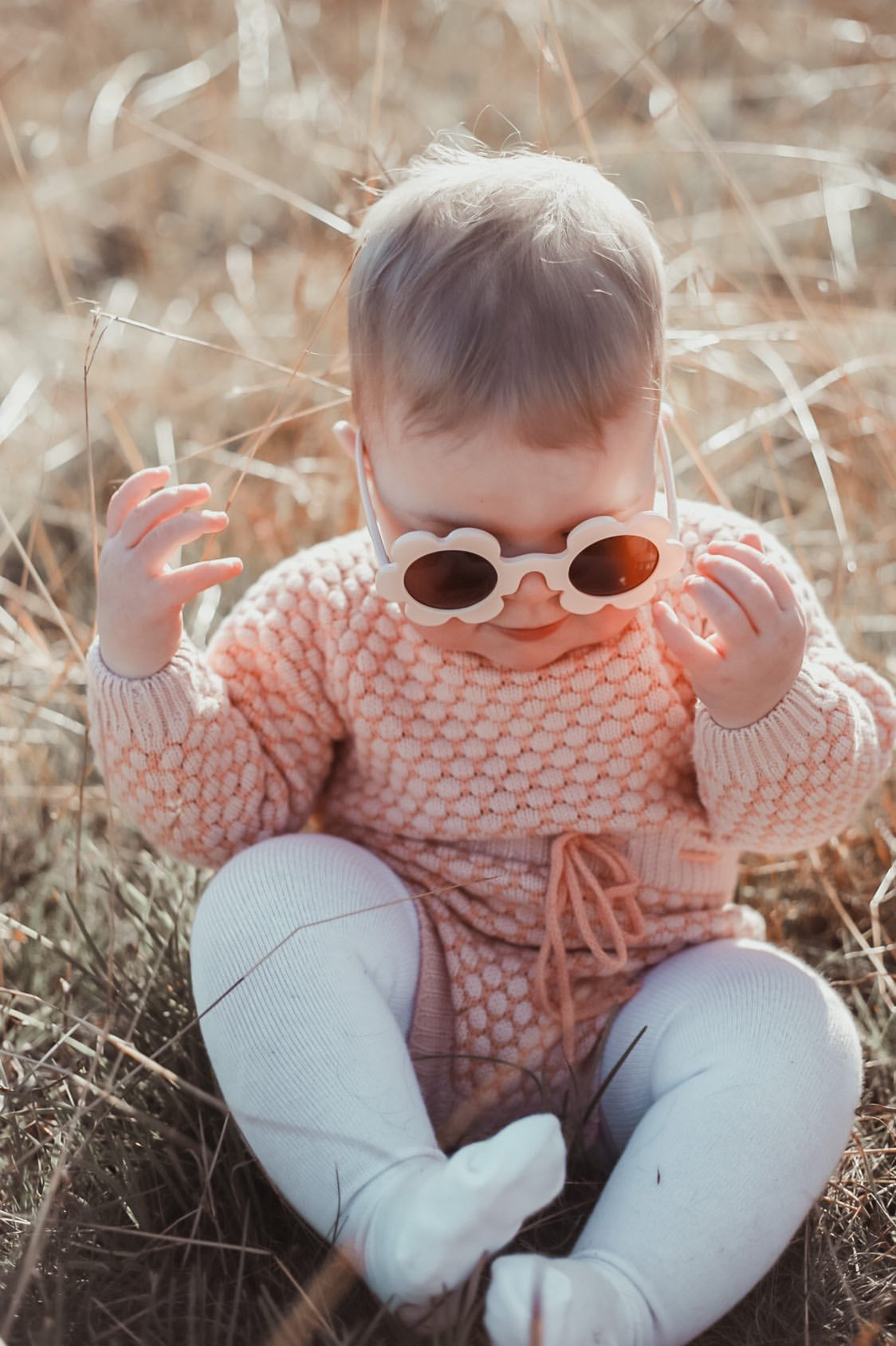 Baby flower toddler sunglasses 